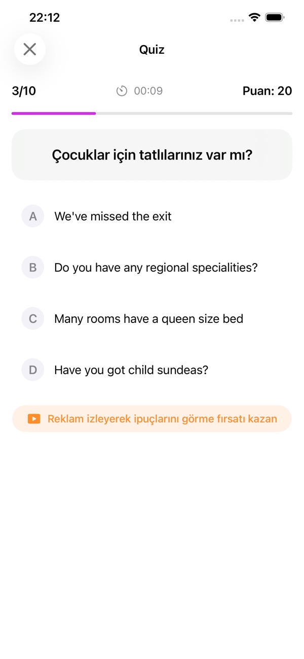 Kolay İngilizce Öğren ekran görüntüsü 7