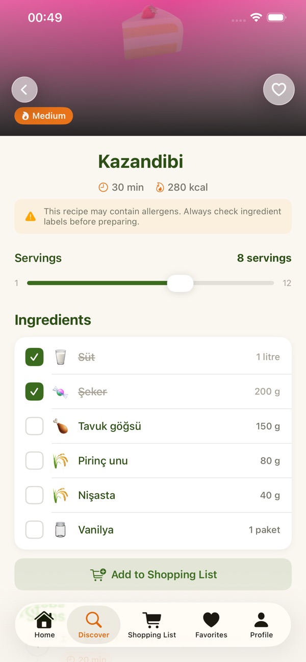 Recipes - Bosphorus ekran görüntüsü 5
