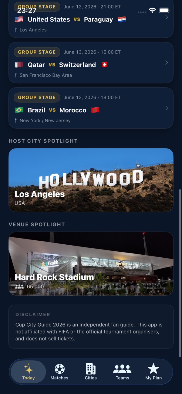 World Cup 2026 Fan Guide ekran görüntüsü 4